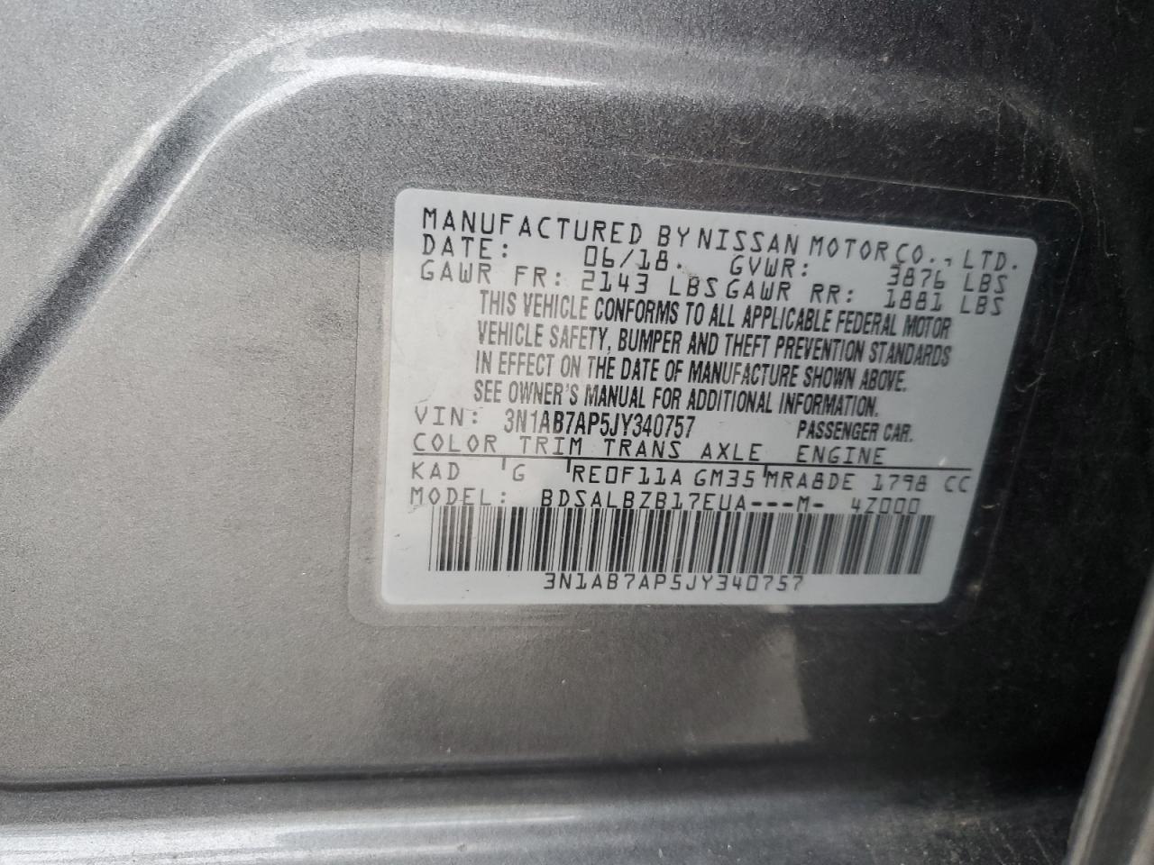 2018 Nissan Sentra - Image 14
