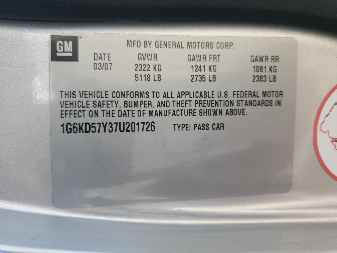 2007 Cadillac DTS - Image 12