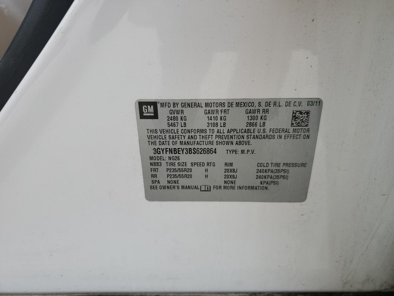 2011 Cadillac SRX - Image 13
