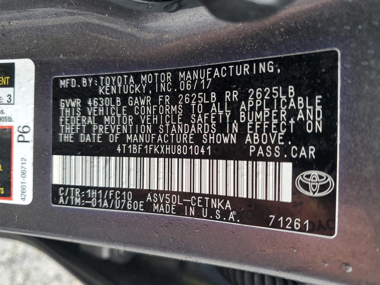 2017 Toyota Camry - Image 14