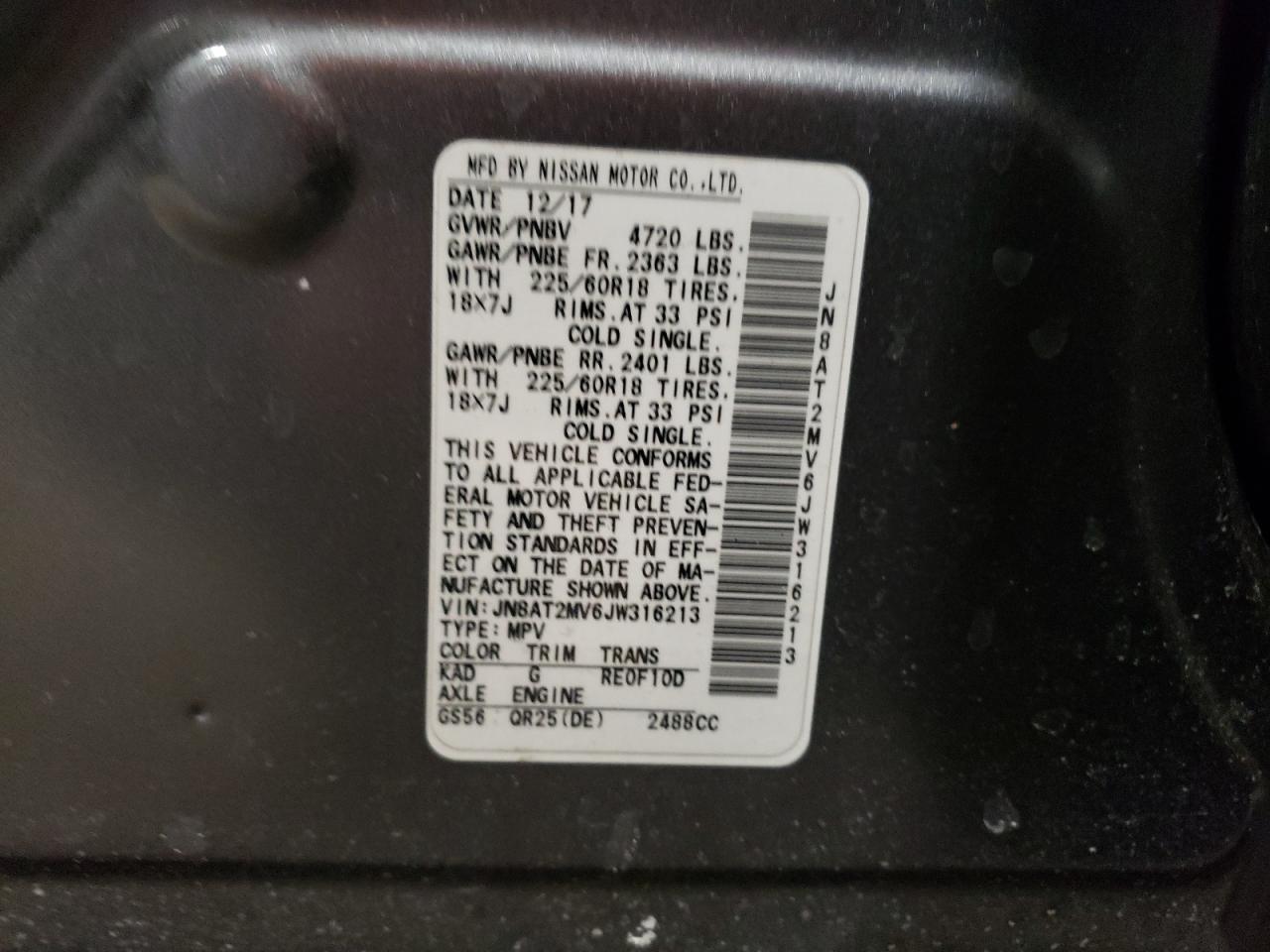 2018 Nissan Rogue - Image 13