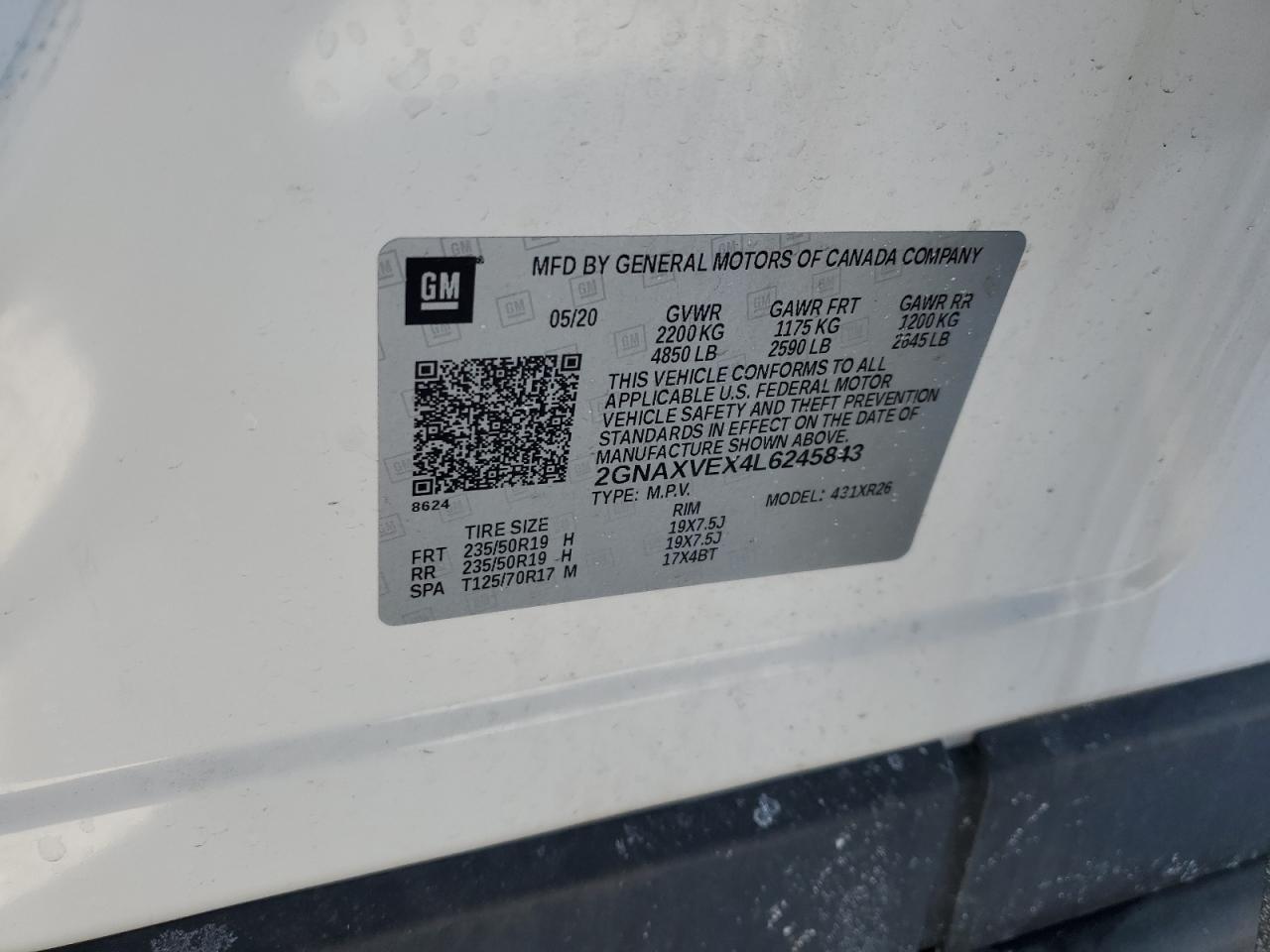 2020 Chevrolet Equinox - Image 13