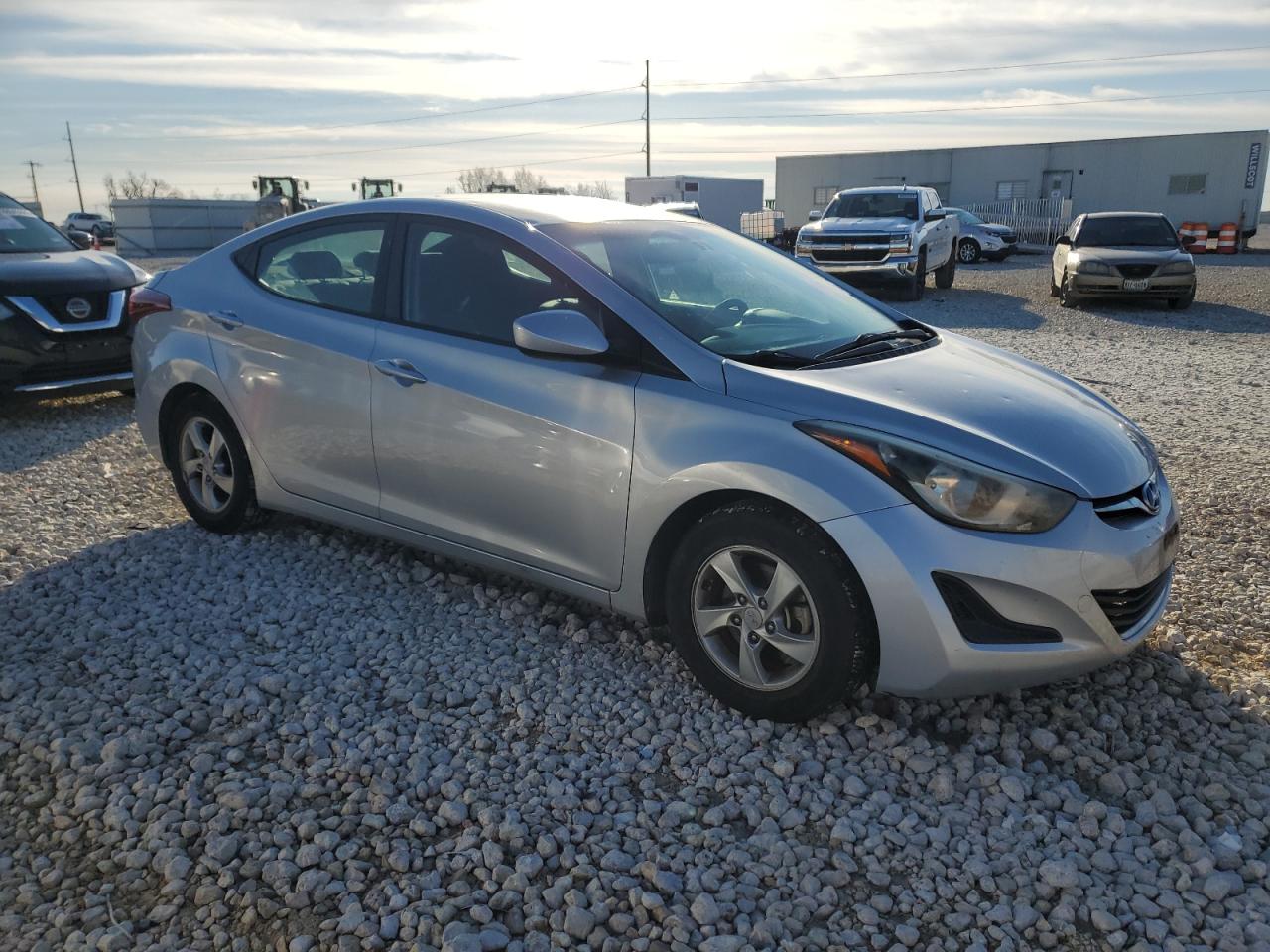 VIN KMHDH4AE3EU218652 2014 HYUNDAI ELANTRA no.4