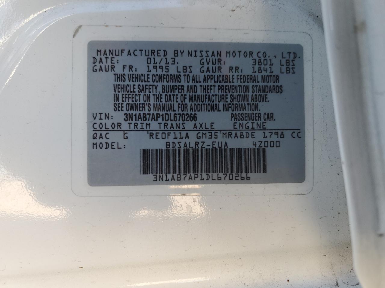 2013 Nissan Sentra - Image 13