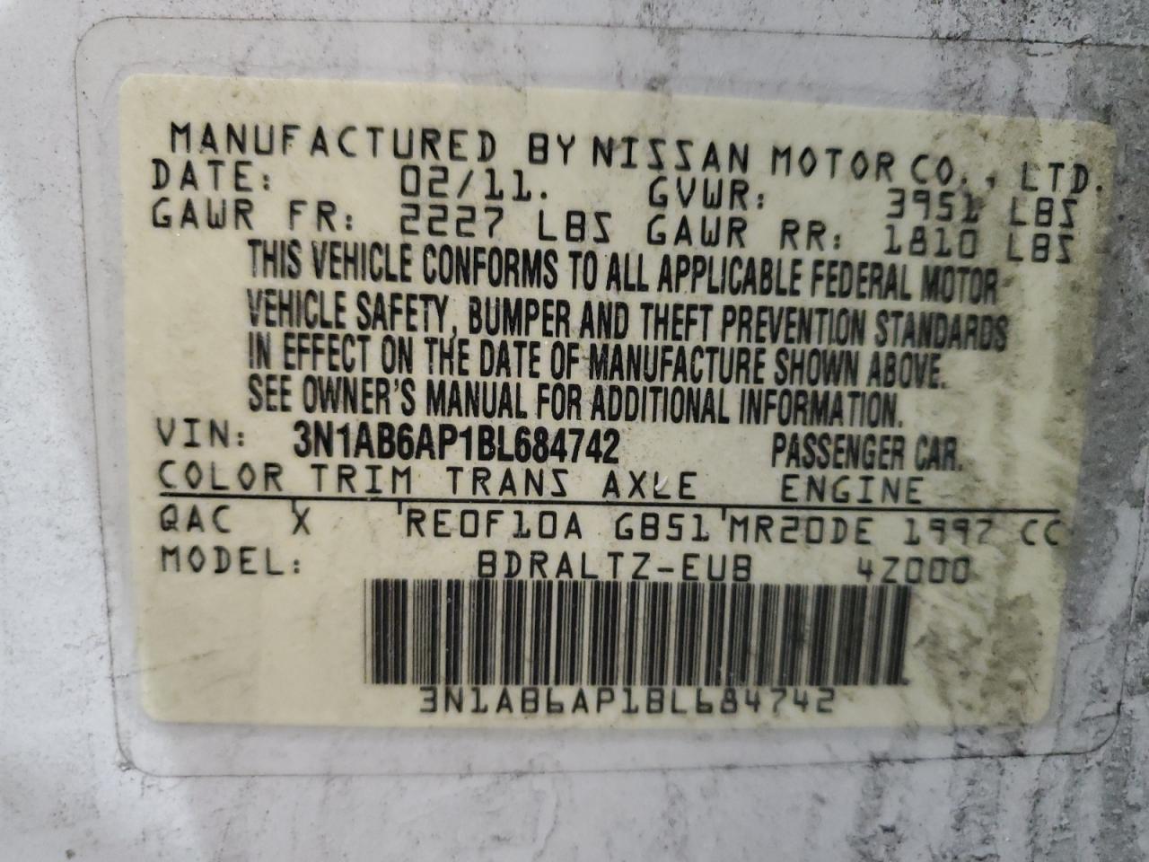 2011 Nissan Sentra - Image 14