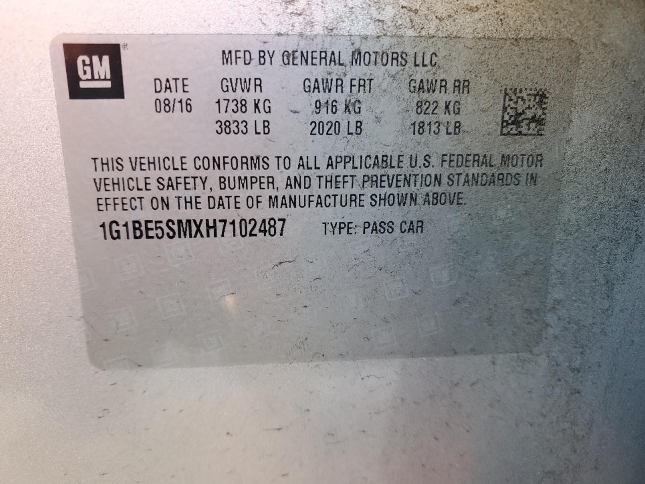 2017 Chevrolet Cruze - Image 12