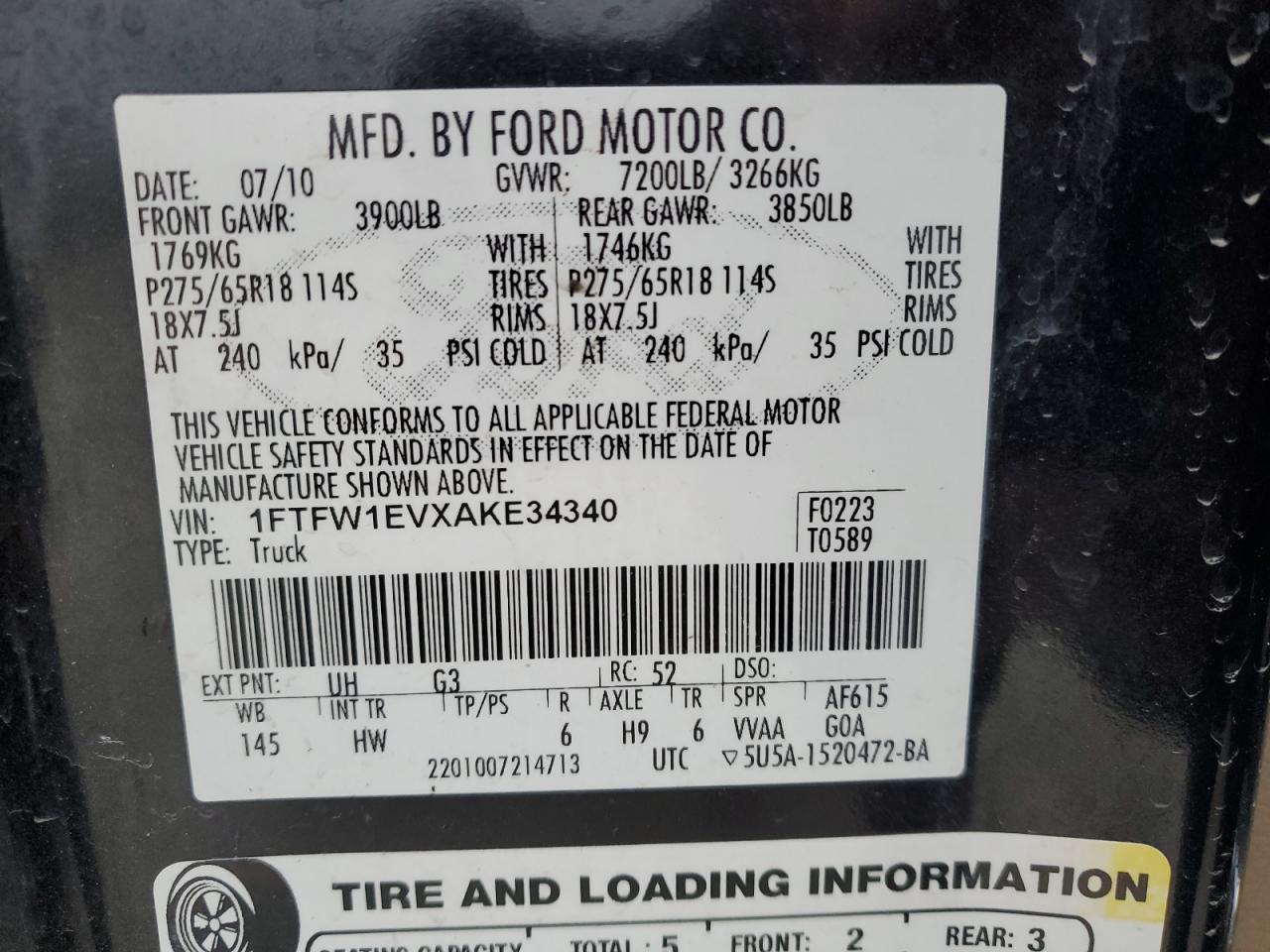2010 Ford F-150 - Image 12