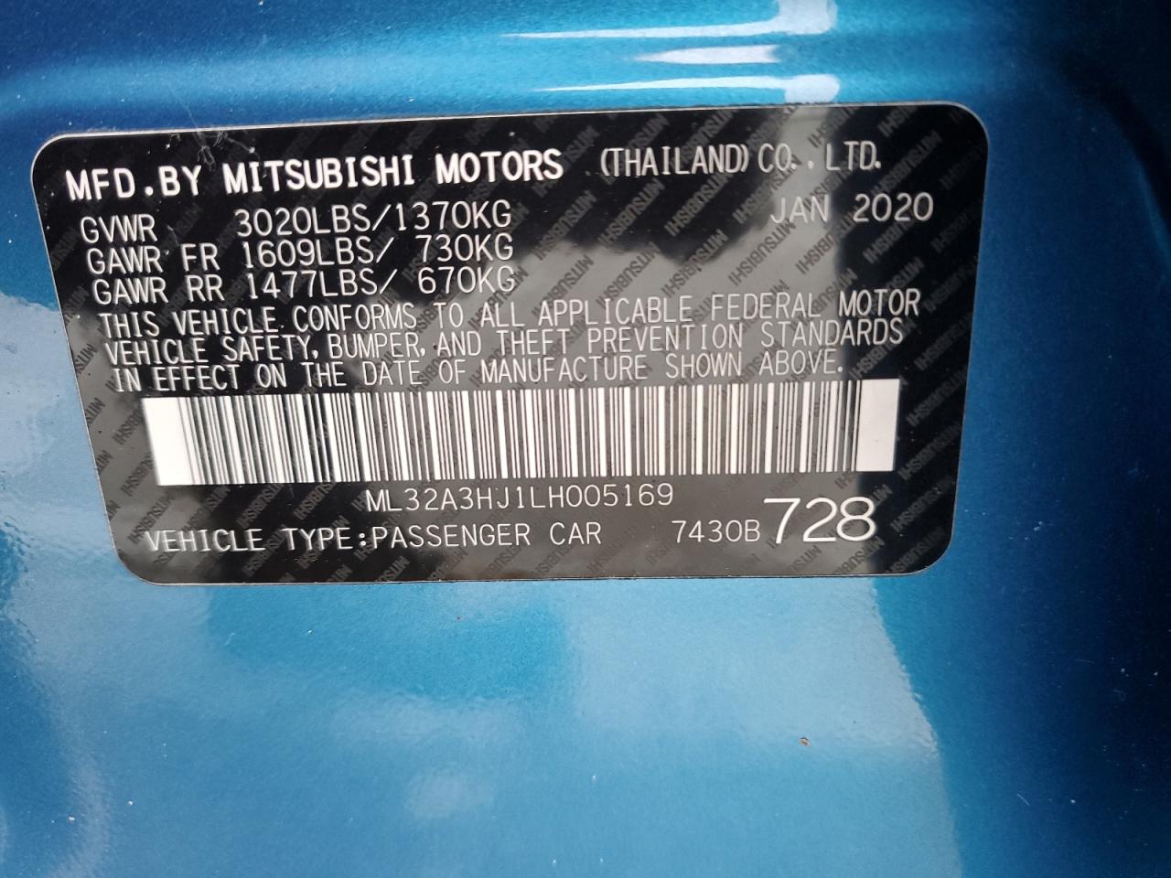 2020 Mitsubishi Mirage - Image 14
