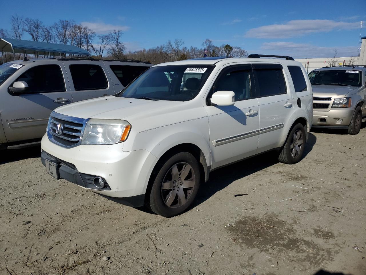 2012 Honda Pilot Touring на продаже в Spartanburg, SC - Side