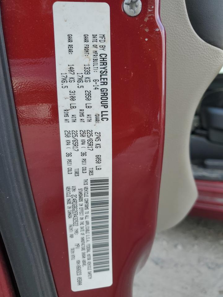 VIN 2C4RDGBG2ER432522 2014 DODGE CARAVAN no.14