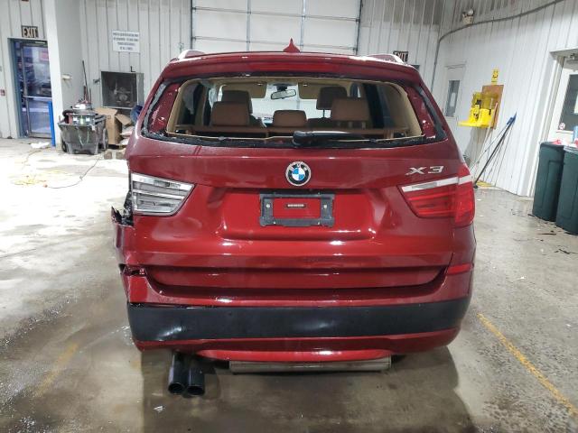  BMW X3 2013 Burgundy