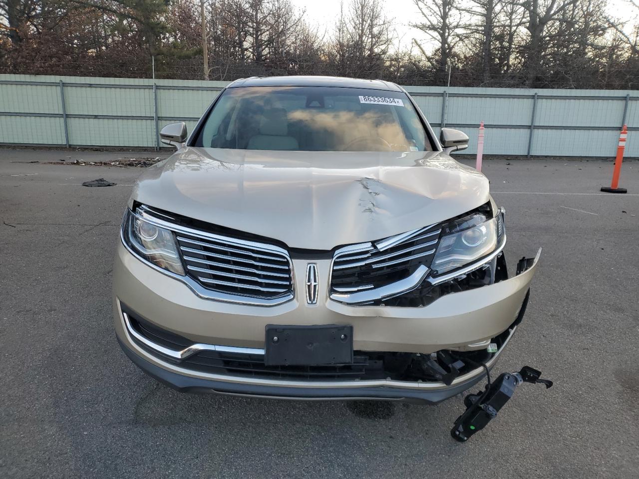 VIN 2LMPJ8LR3HBL45425 2017 LINCOLN MKX no.5