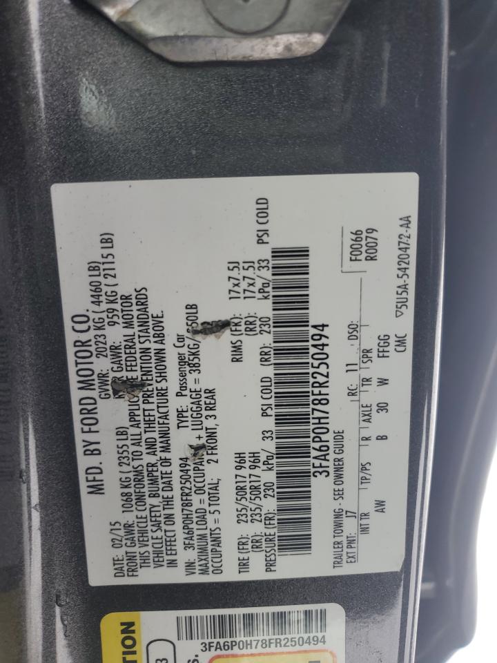 2015 Ford Fusion - Image 12