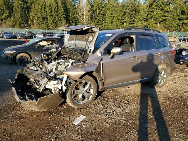  SUBARU FORESTER 2015 Серебристый