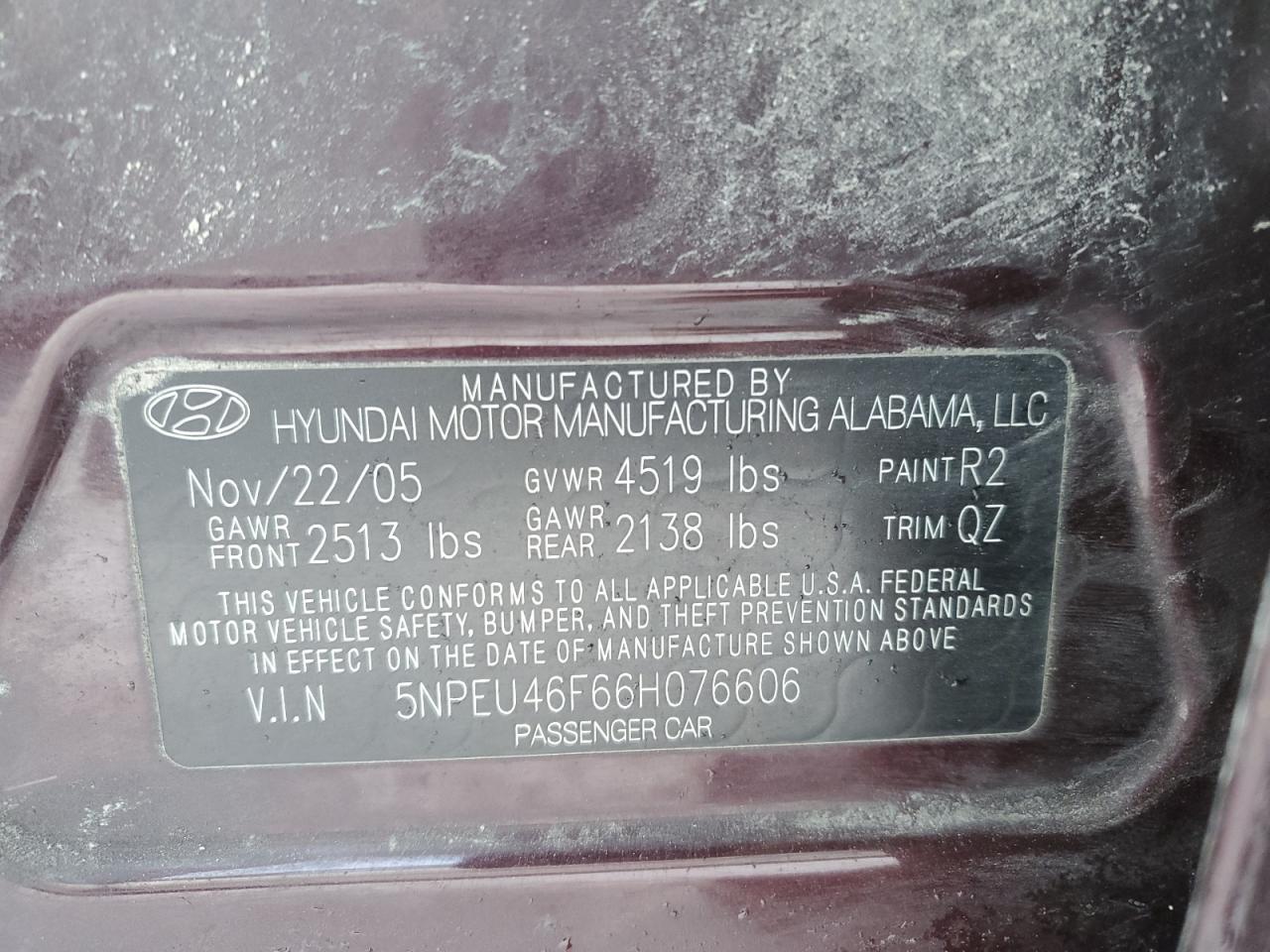 2006 Hyundai Sonata - Image 12