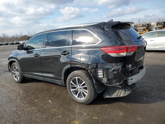  TOYOTA HIGHLANDER 2019 Чорний