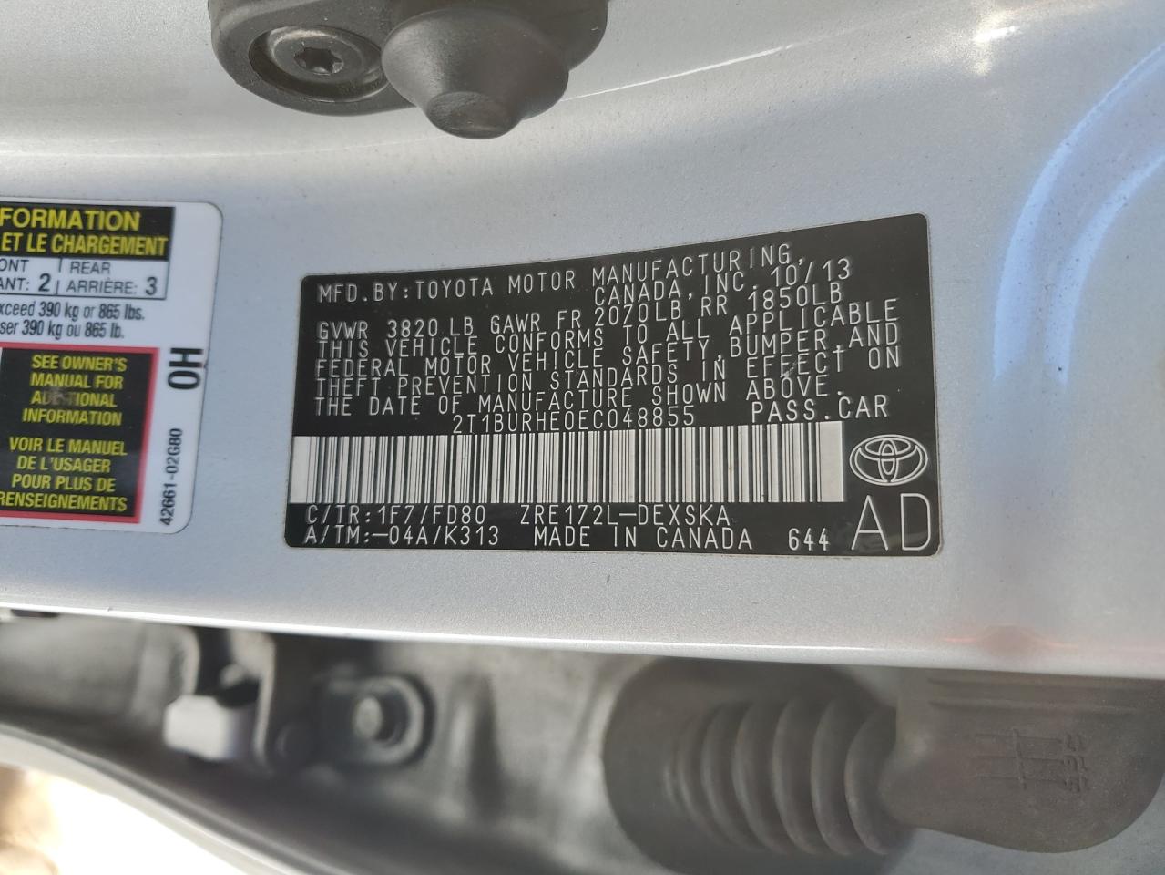2014 Toyota Corolla - Image 14
