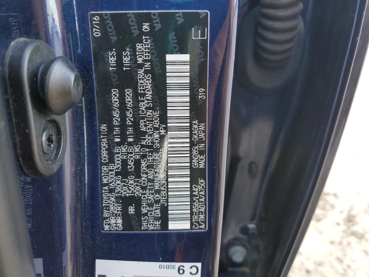 2016 Toyota 4Runner - Image 13