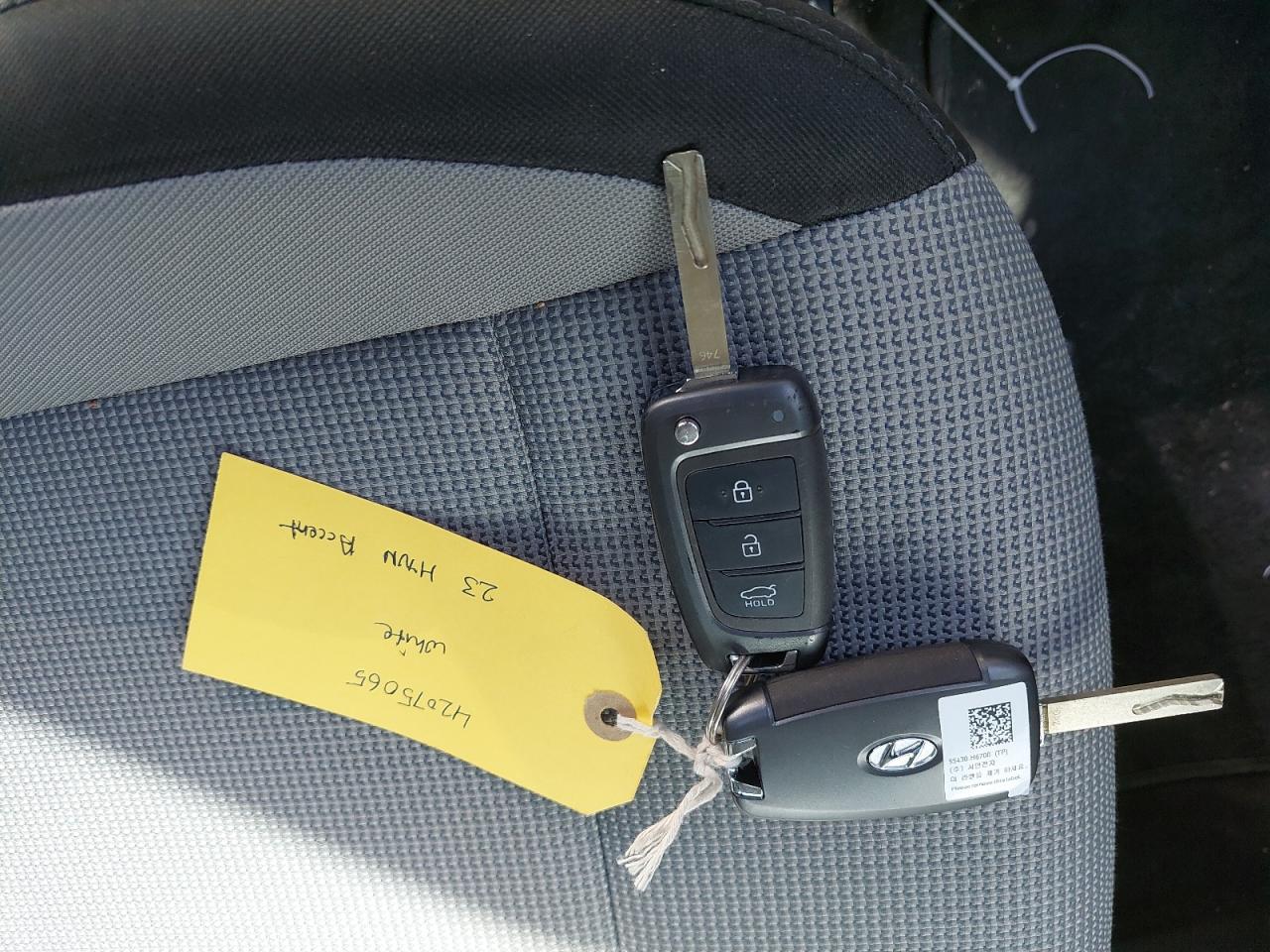 MALC741C7PM340304 - 2023 HYUNDAI ACCENT - #42075065
