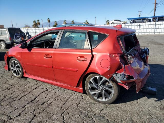  TOYOTA COROLLA 2017 Red