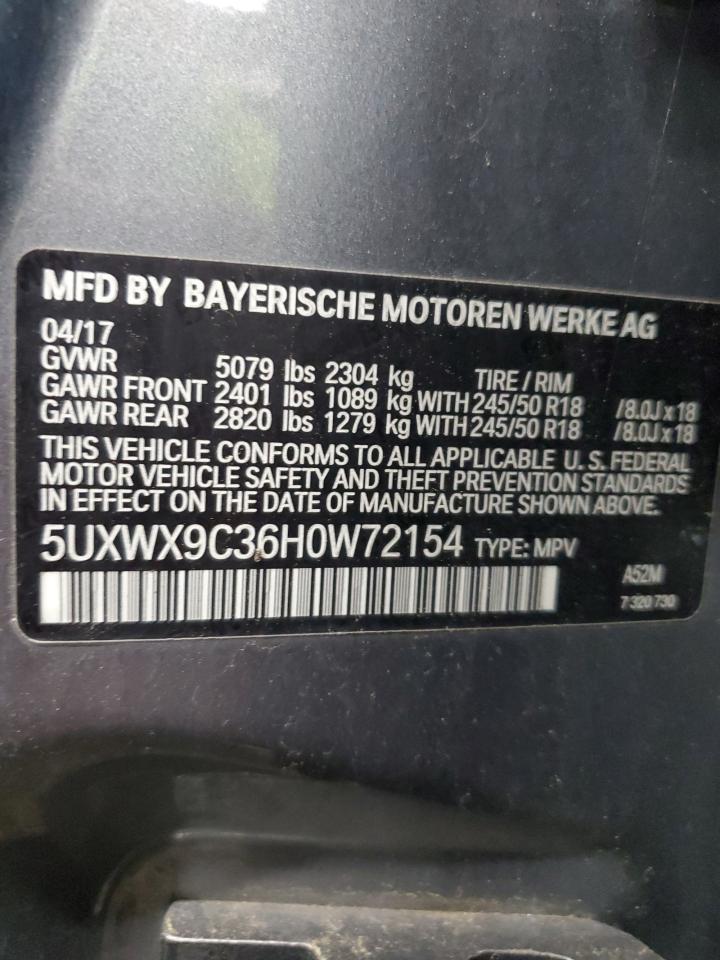 2017 BMW X3 - Image 13
