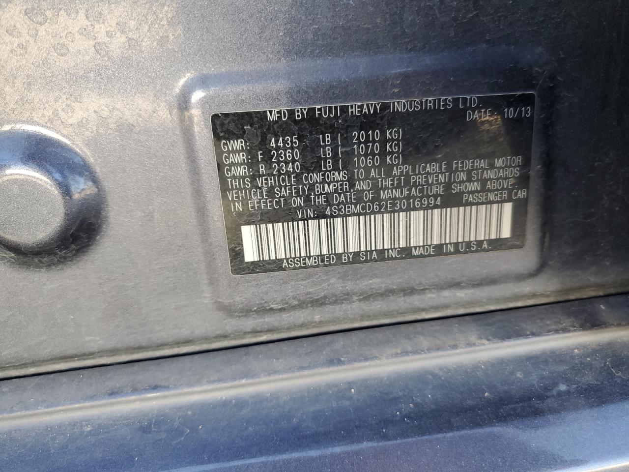 2014 Subaru Legacy - Image 14
