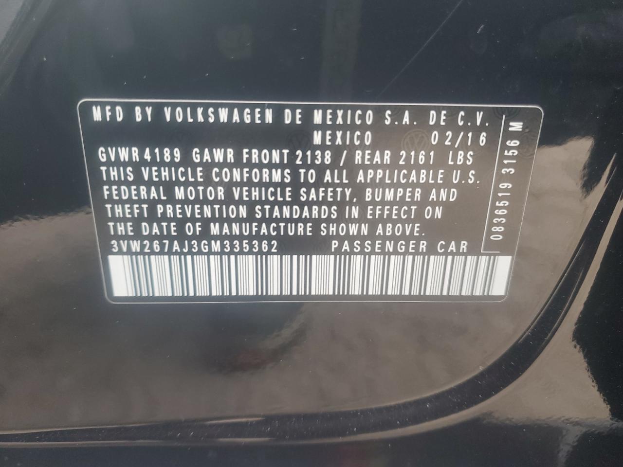 2016 Volkswagen Jetta - Image 12
