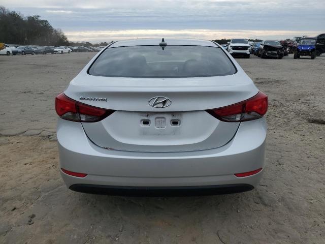  HYUNDAI ELANTRA 2016 Silver