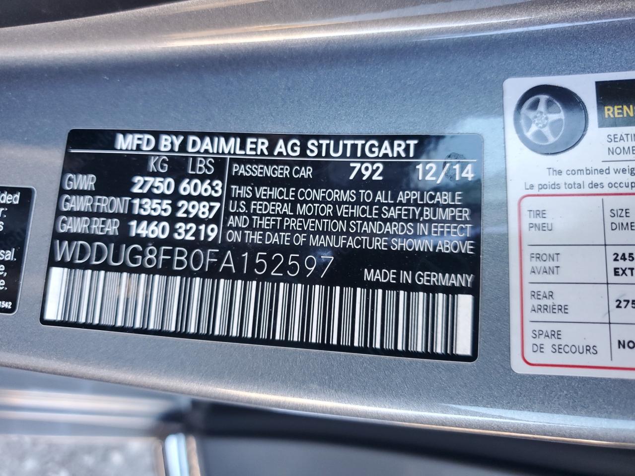 2015 Mercedes-Benz S-klasse - Image 12