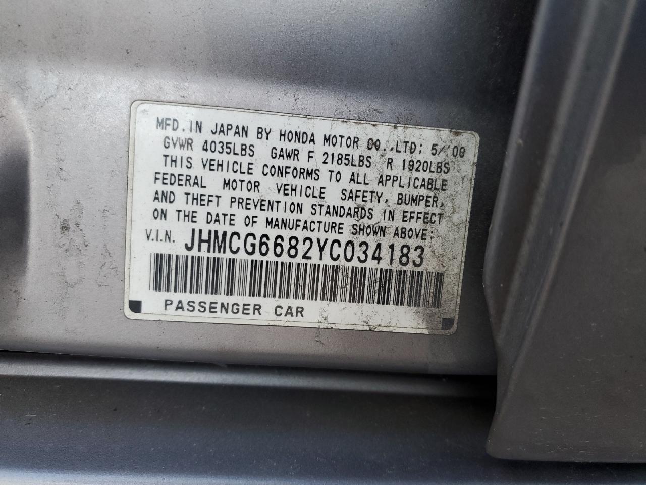 2000 Honda Accord - Image 12