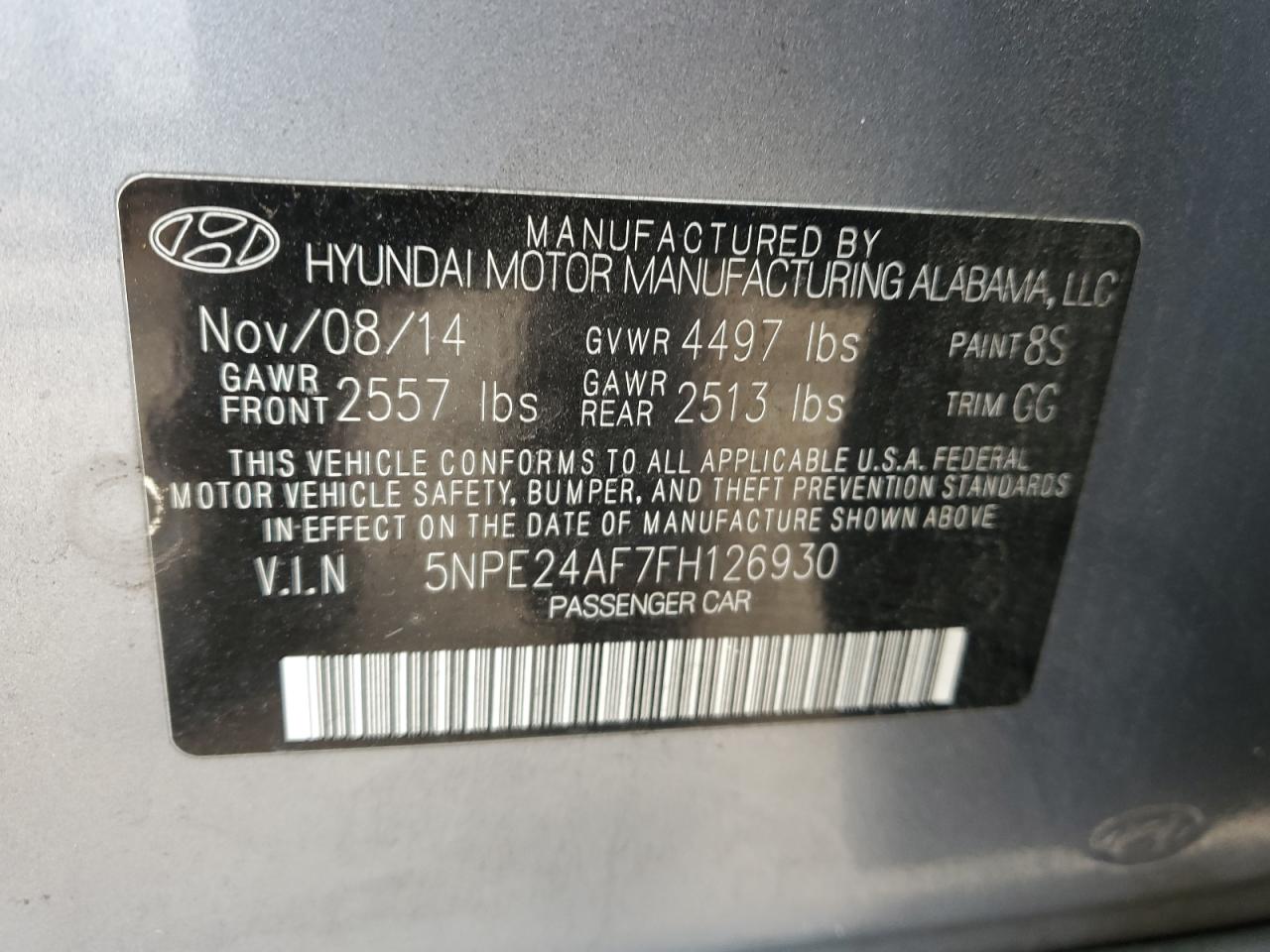 2015 Hyundai Sonata - Image 14