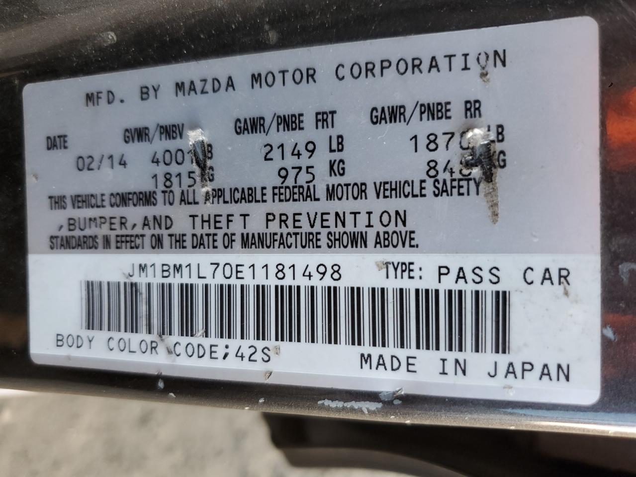 2014 Mazda 3 - Image 12