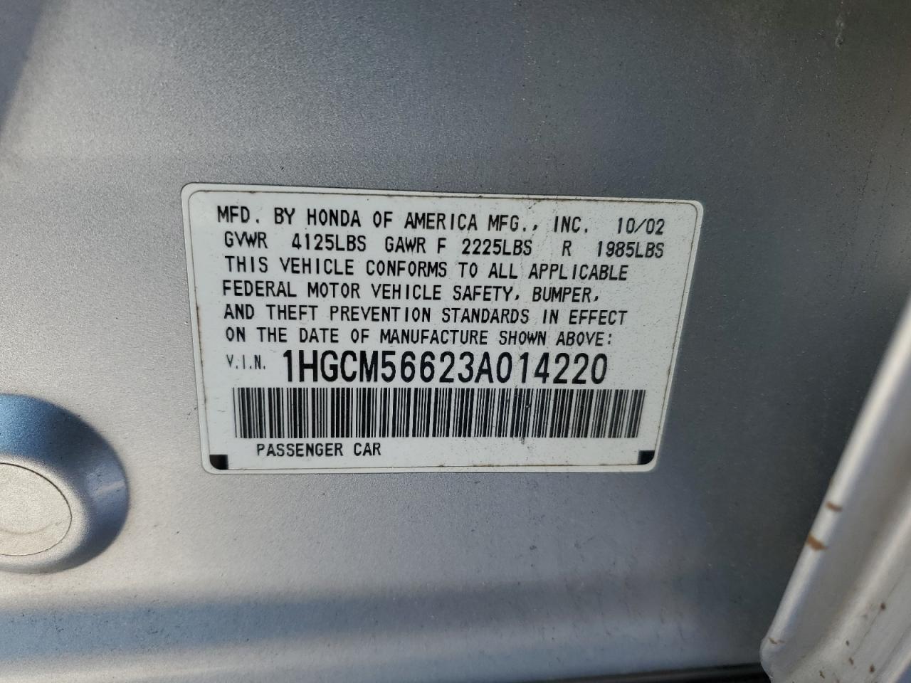 2003 Honda Accord - Image 12