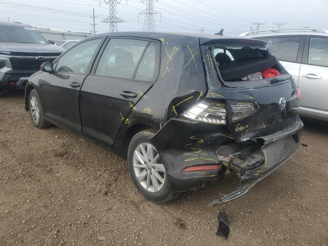  VOLKSWAGEN GOLF 2018 Чорний