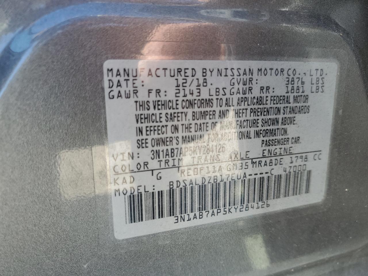 2019 Nissan Sentra - Image 14