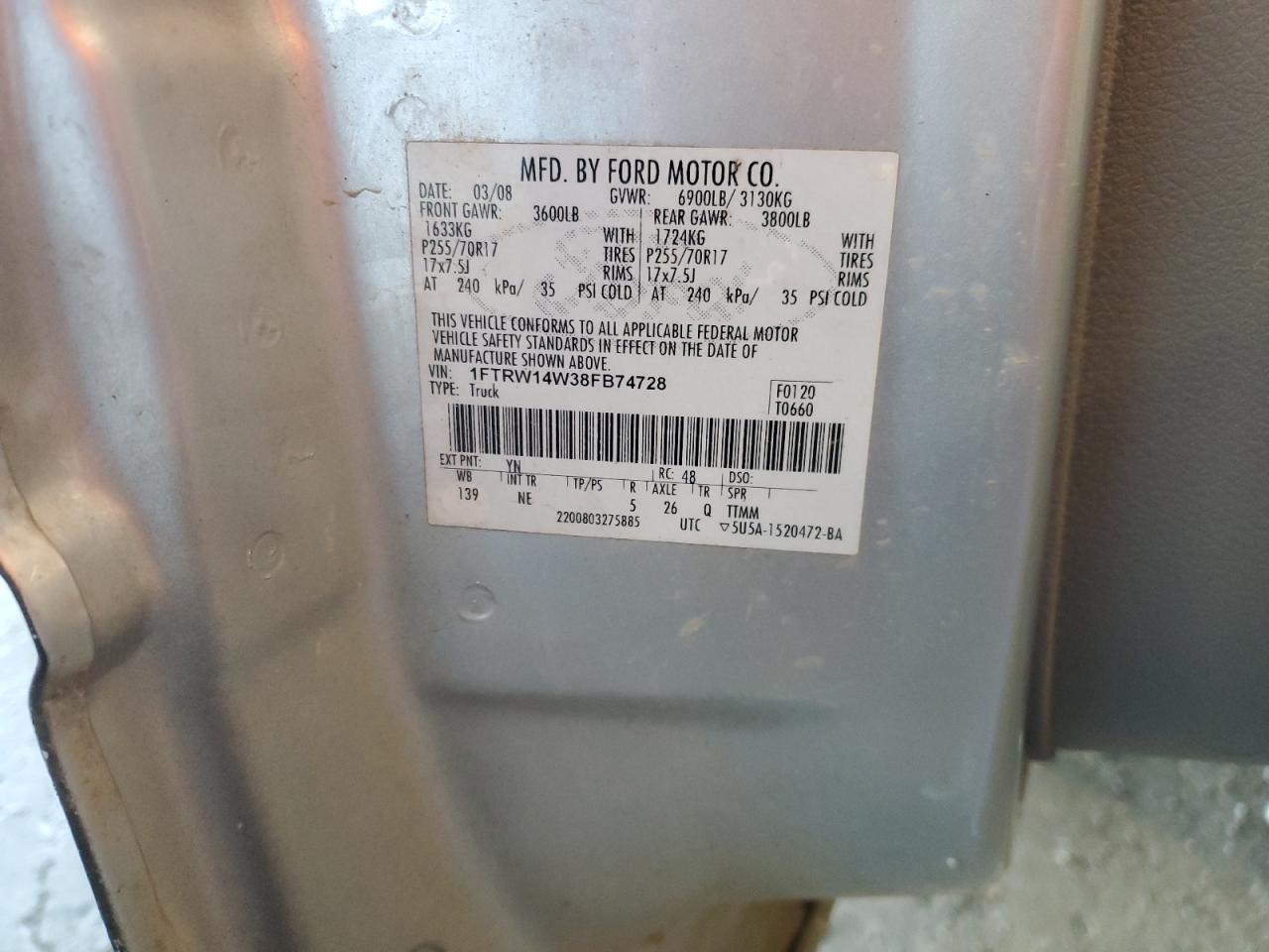 2008 Ford F-150 - Image 13