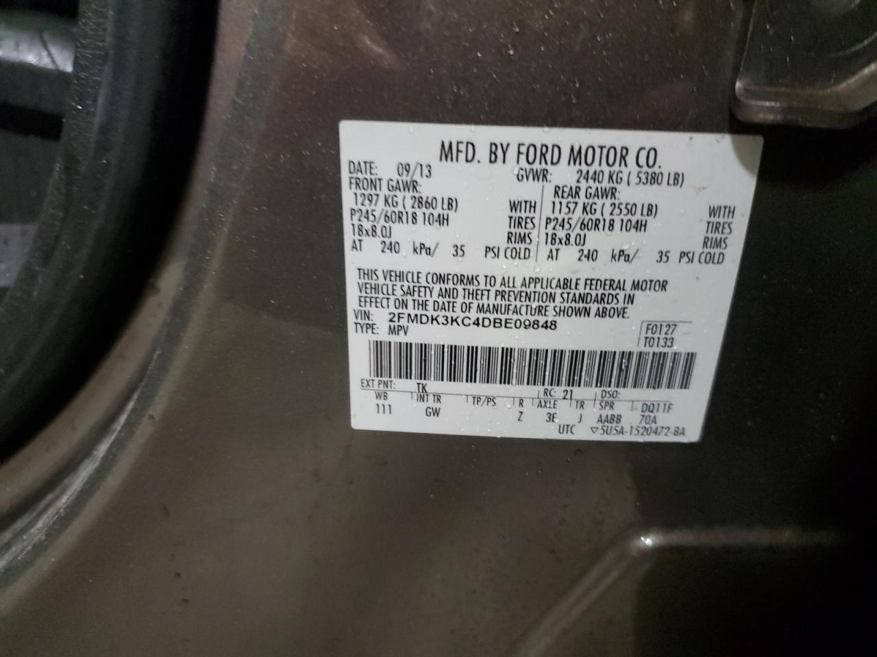 2013 Ford Edge - Image 13