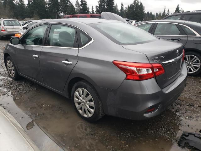  NISSAN SENTRA 2018 Srebrny