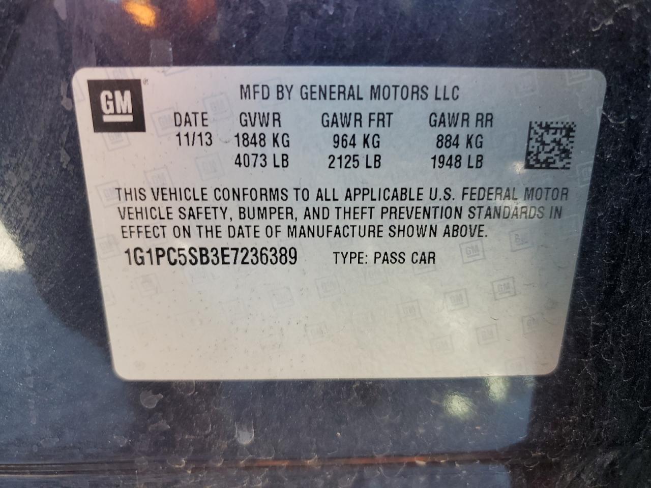 2014 Chevrolet Cruze - Image 12