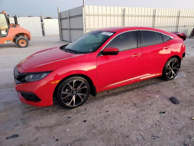  HONDA CIVIC 2021 Red