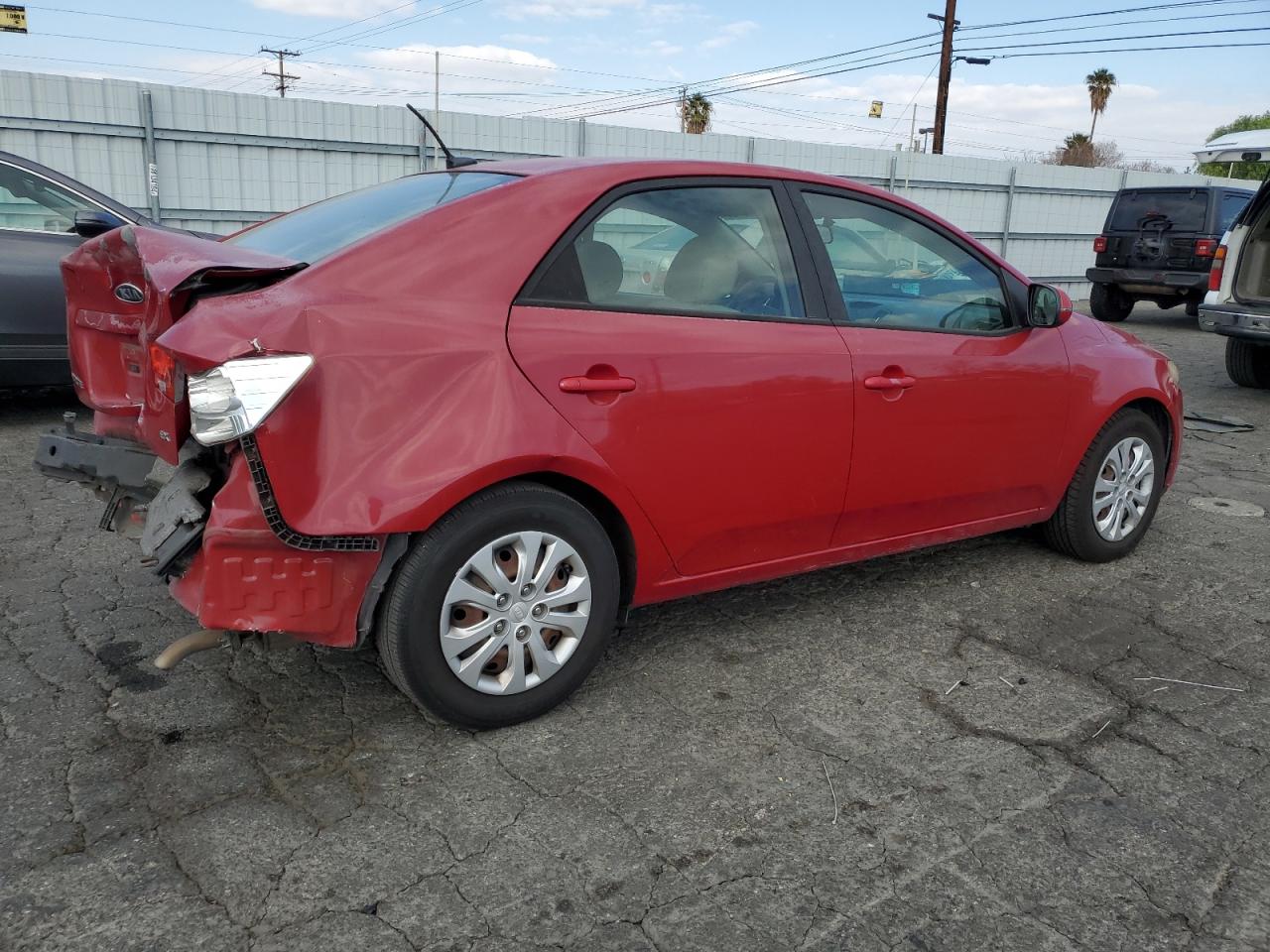 VIN KNAFU4A21D5740443 2013 KIA FORTE no.3