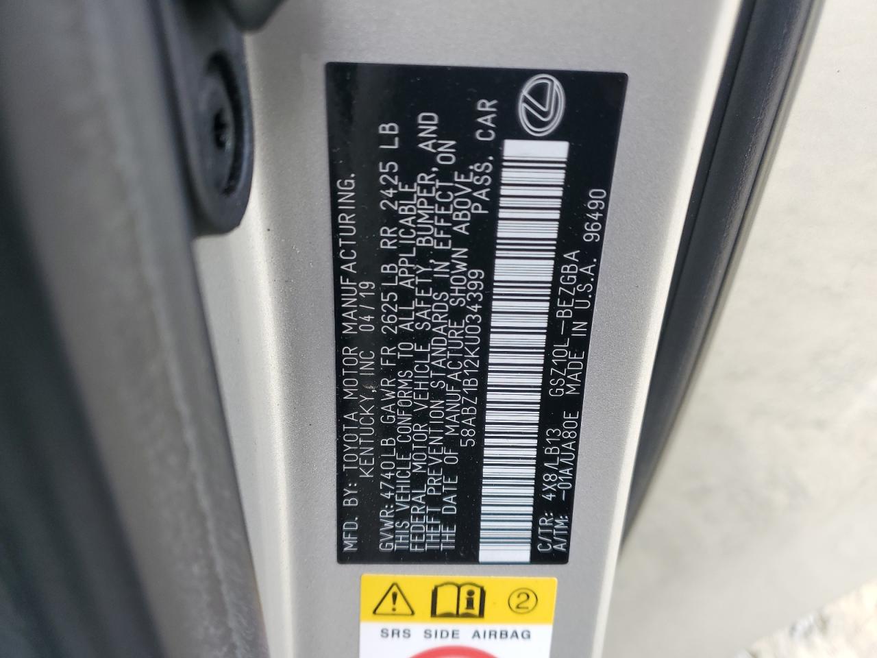 2019 Lexus ES - Image 14