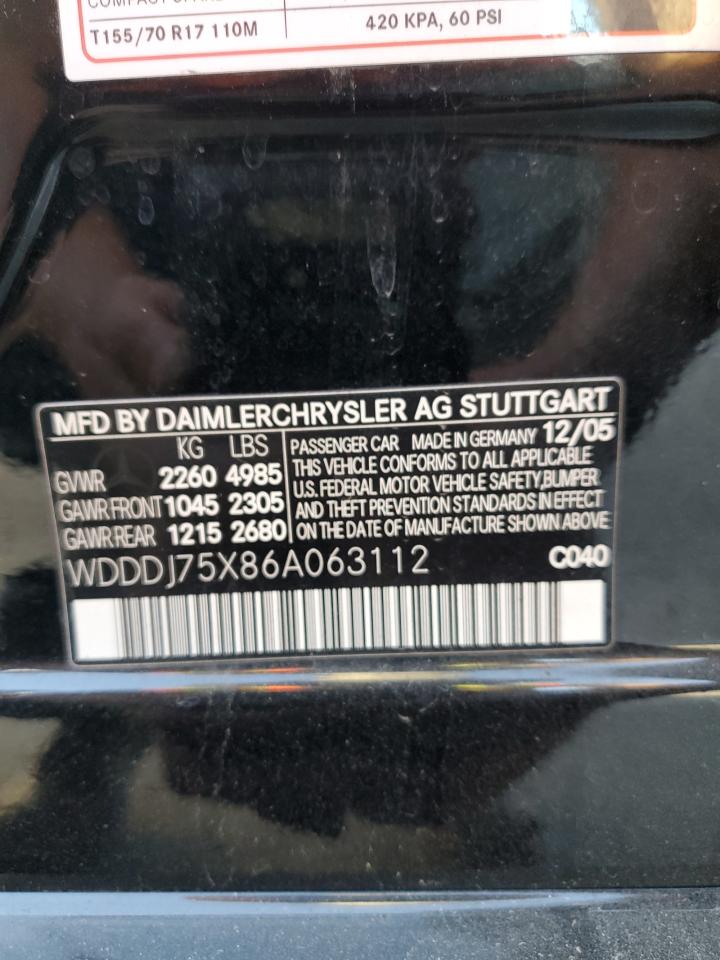 2006 Mercedes-Benz CLC-klasse - Image 12