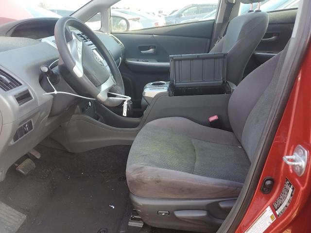 TOYOTA PRIUS 2013 Красный