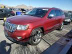 2012 Jeep Grand Cherokee Overland en Venta en North Las Vegas, NV - Front End