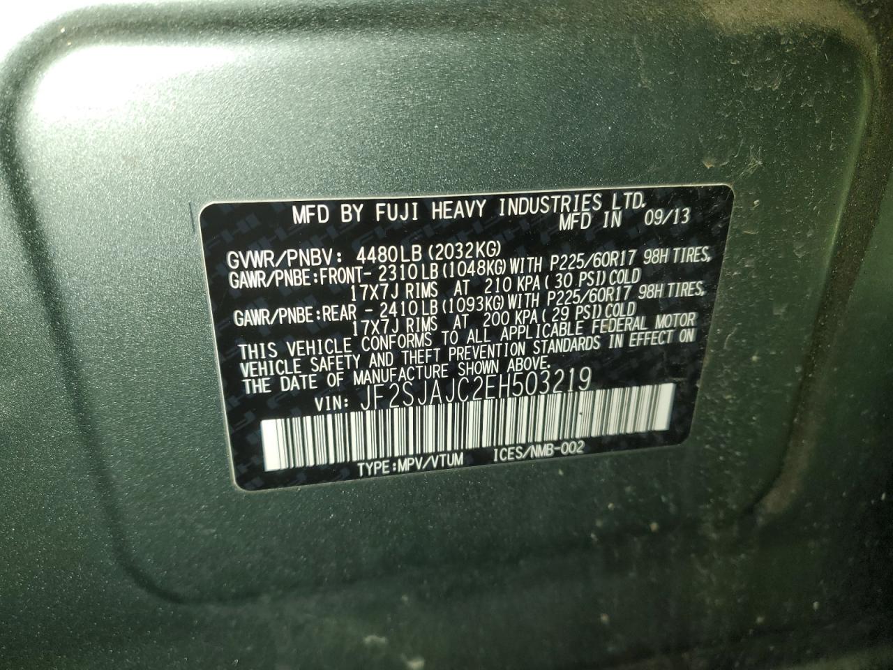 2014 Subaru Forester - Image 13