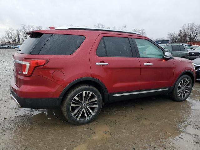  FORD EXPLORER 2016 Красный