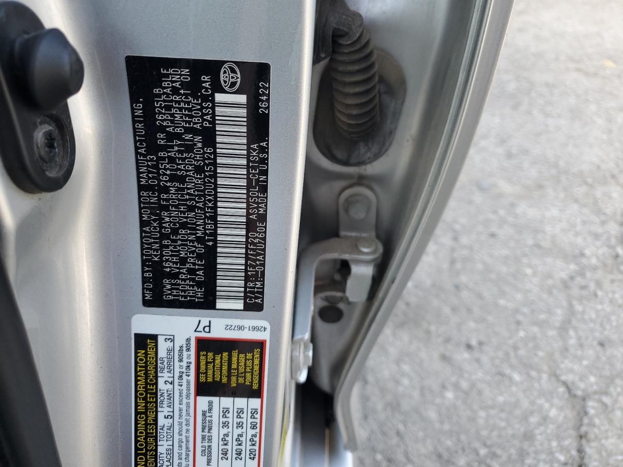 2013 Toyota Camry - Image 12