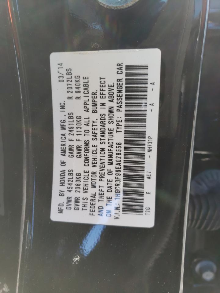 VIN 1HGCR3F96EA028558 2014 HONDA ACCORD no.12