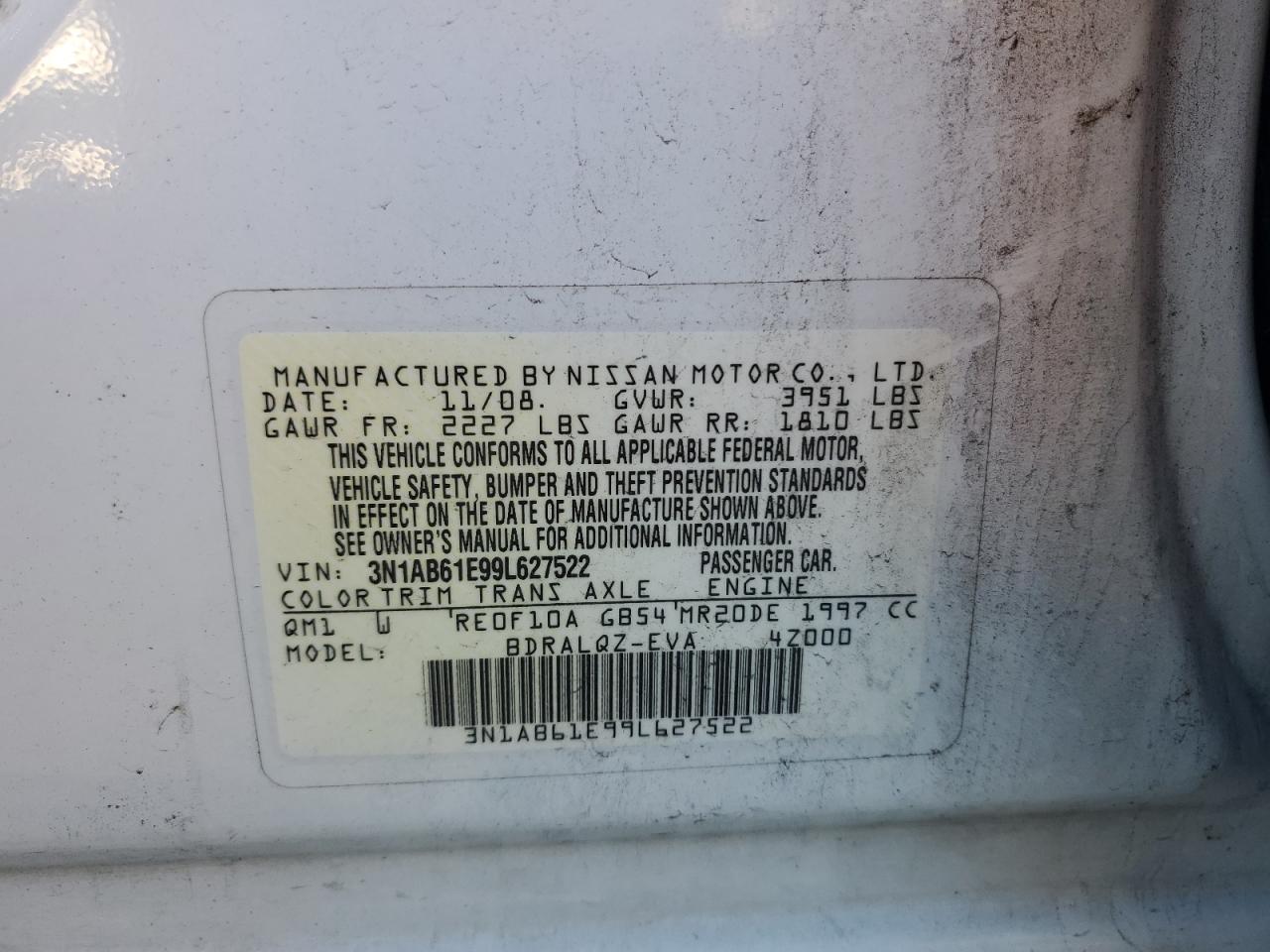 2009 Nissan Sentra - Image 12